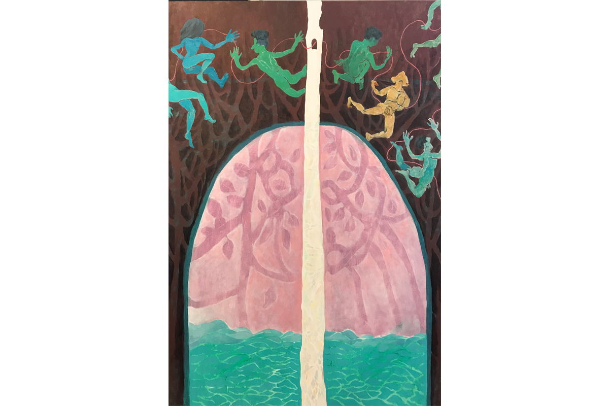 紀少淵　Onto the Woods 130x90cm